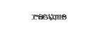 resume